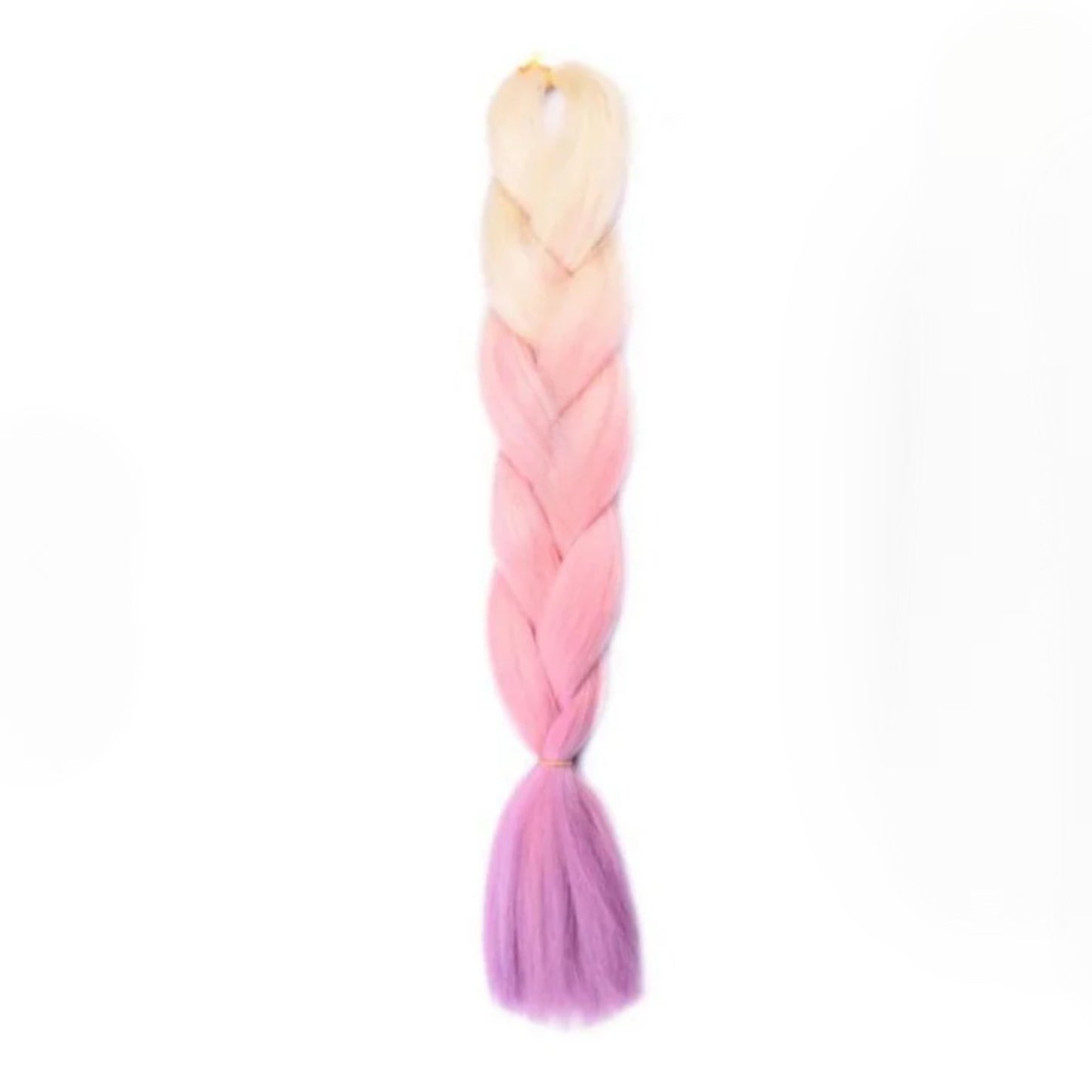 ** NEW ** Mermaid Feed in braid hair with tinsel