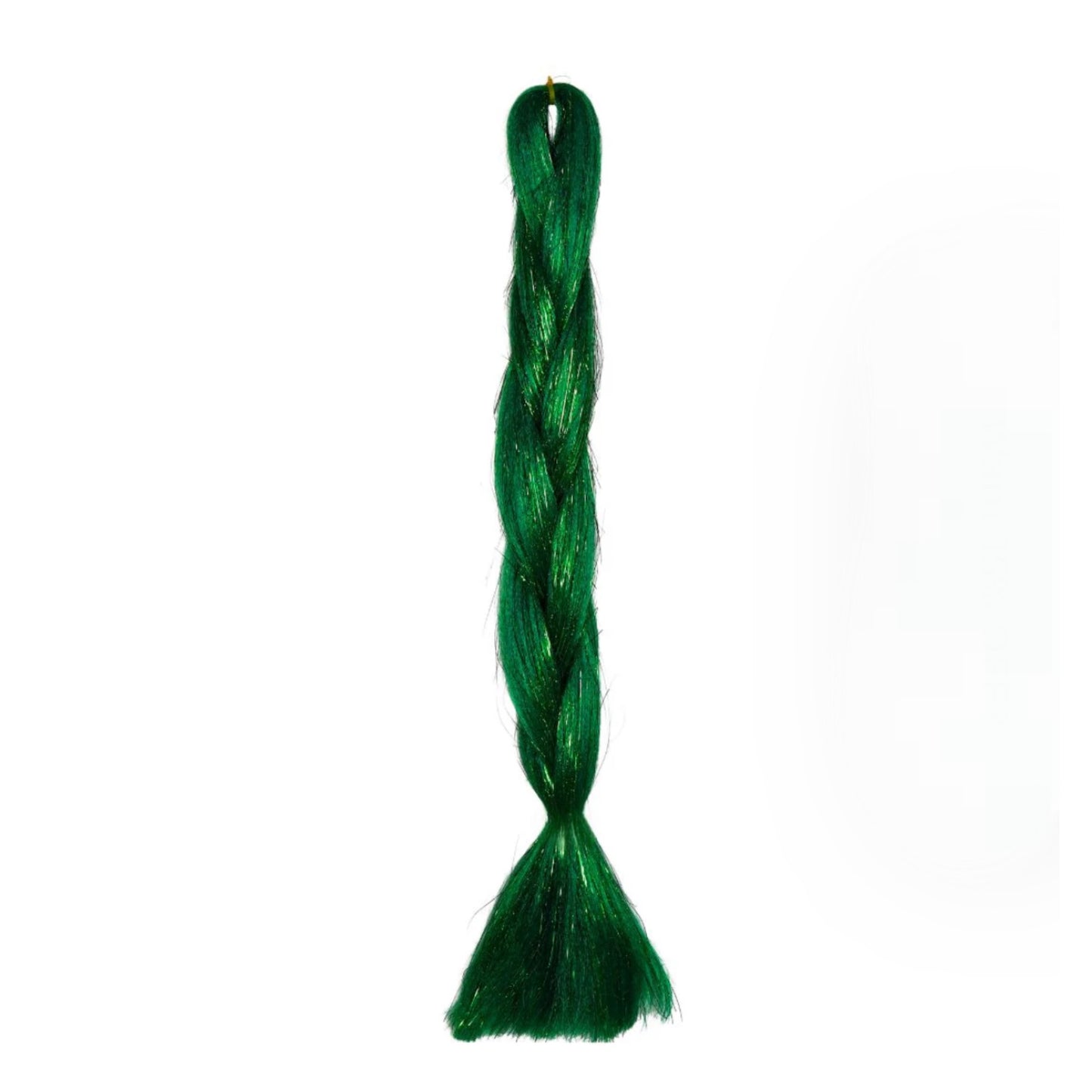 ** NEW ** Mermaid Feed in braid hair with tinsel