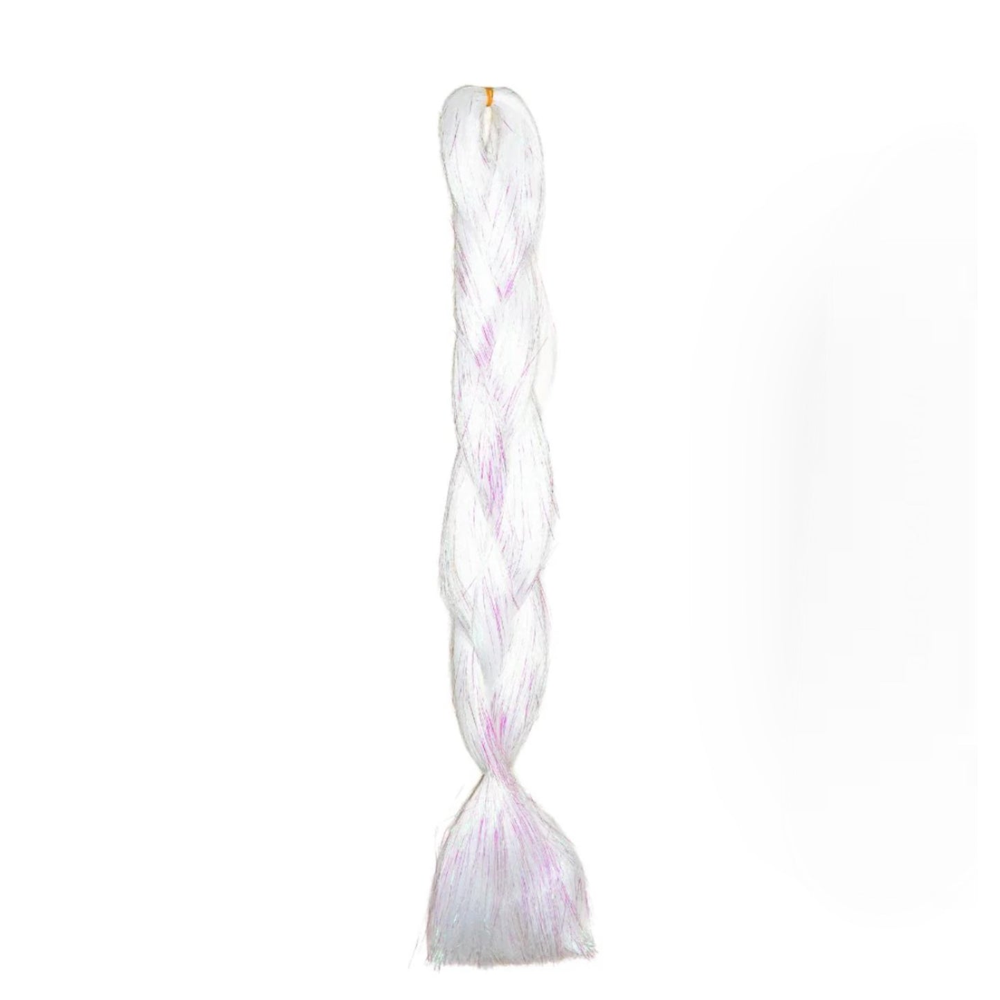 ** NEW ** Mermaid Feed in braid hair with tinsel