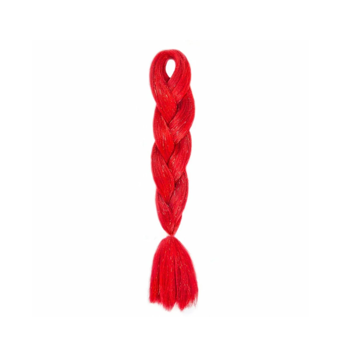 ** NEW ** Mermaid Feed in braid hair with tinsel