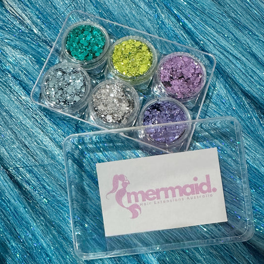 Mermaid Glitter set of 6 - Twinkle